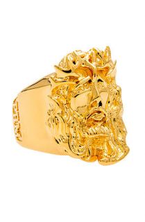 Premium Ring Jesus in Gold