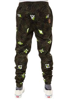 Allston Outfitters Pants Pop Print Camo Slouchy in Green Leaf Camo