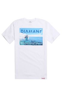 Mens Diamond Supply Co T Shirts   Diamond Supply Co Yacht Life T Shirt