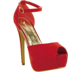 Womens Da Viccino S4863   Red Platform Shoes
