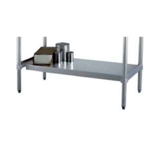 New Age Undershelf For Work Table w/ Knock Down Frame, 60x30 in, Aluminum