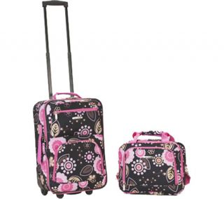 Rockland 2 Piece Luggage Set F102   Pucci Luggage Sets