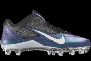 Nike Alpha Pro TD iD Custom Mens Football Cleats   Blue