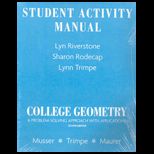 College Geometry   Student Activity Manual
