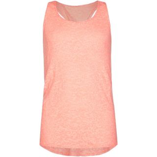 Burnout Girls Knot Racerback Tank Neon Pink In Sizes X Small, X Large