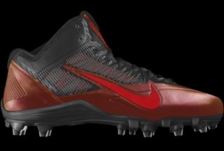 Nike Alpha Pro 3/4 TD iD Custom Mens Football Cleats   Red