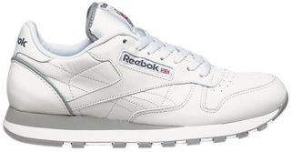 Mens Reebok Classic Wht 101   White Athletic Shoes