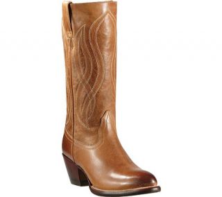 Womens Ariat Saratoga   Tumbled Tan Full Grain Leather Boots