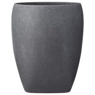 Charcoal Stone Wastebasket