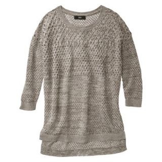 Mossimo Womens 3/4 Sleeve Sweater   Sandstorm M