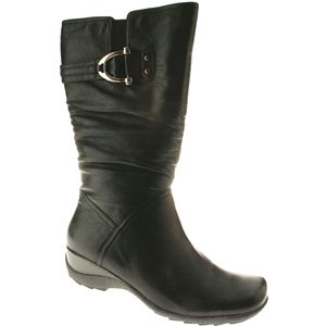Spring Step Womens Albany Black Boots, Size 37 M   Albany B