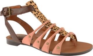 Womens Enzo Angiolini Manilly   Natural/Leopard Synthetic Sandals