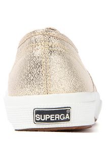 Superga Sneaker 2750 Lame in Gold