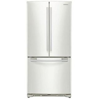 Samsung 19.72 cu. ft. French Door Refrigerator in White RF217ACWP
