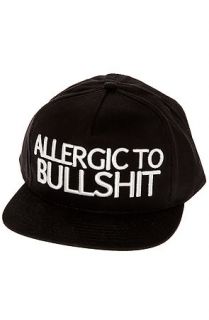 Entree Hat Allergic To BS Snapback in Black