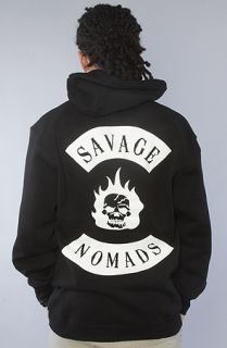 SSUR The Savage Nomads Hoody in Black