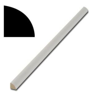 Kelleher 11/16 in. x 11/16 in. MDF Pre Finished White Quarter Round Moulding FE331A
