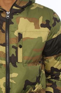 10 Deep The Stay Puft Bubble Jacket in Woodland Camo