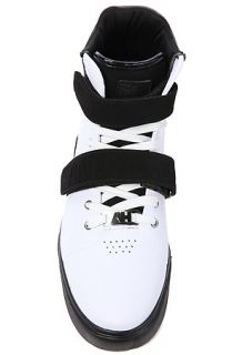 AH by Android Homme The Propulsion Hi Eva Sneaker in White Black