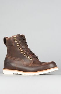 Timberland Boot Earthkeeper's 2.0 Rugged Leather in Burnished Dark Brown