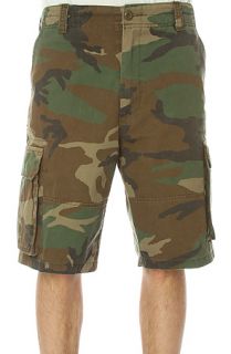 Rothco Shorts Vintage Paratrooper Cargo in Olive Camo