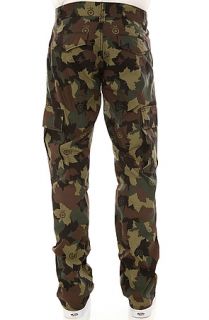 LRG Core Collection Pants The TS Cargo in Olive Camo Green