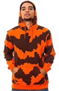 10 Deep Hoodie 30 30 in Chipless Camo Orange