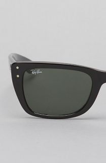 Ray Ban Sunglasses Carribean Acetate framed Tint Logo Detail Black