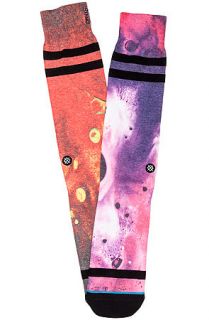 Stance Socks Socks Submarine Socks in Multi Orange and Purple
