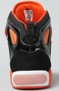 adidas The Roundhouse Mid 20 Sneaker in Black Craft Orange