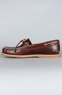 Timberland The Timberland Icon SlipOn Boat Shoe in Rootbeer Smooth