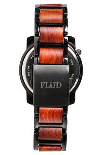 Flud Watches Watch Exchange in Red Wood