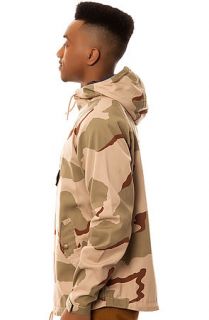 Mark Jonster Jacket Hiking Anorak in Desert Camo Brown