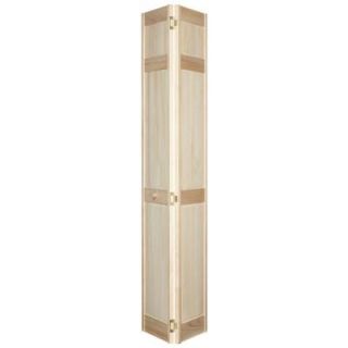 Home Fashion Technologies 6 Panel Stain Ready Solid Wood Interior Bifold Closet Door 1602480300