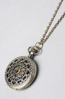 LOVE NAIL TREE The Windup Pocket Watch Necklace