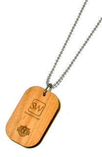 SwaggWood Catholic Cross Wood Pendant