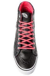 Vans Footwear Shoes Sk8 Hi Slim Sneaker in Leather Hearts Black