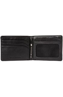 Nixon Wallet Escape Bi Fold Clip in All Black