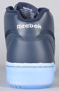 Reebok The Workout Mid Ice Sneaker in Navy Ice