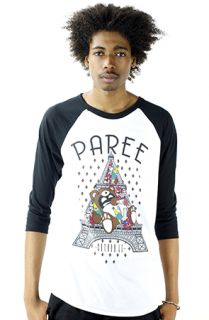 Entree LS PAREE White Baseball Tee