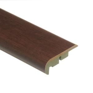 Zamma Blackened Maple 3/4 in. Height x 2 1/8 in. Wide x 94 in. Length Laminate Stair Nose Molding 013541517