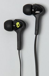 Skullcandy The Smokin Buds Earbuds with Mic in Black and Yellow