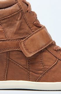 Ash Shoes The Bowie Ter Sneaker in Camel Washed
