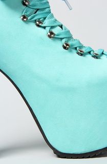 UNIF The Hellbounds Shoe in Turquoise