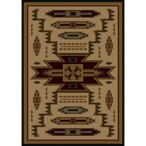 Shaw Living Mesa Light Multi 3 ft. 1 in. x 1 ft. 11 in. Accent Rug 3U17464110