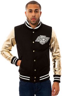 Joyrich Jacket Rich Team Varsity in Black and Gold