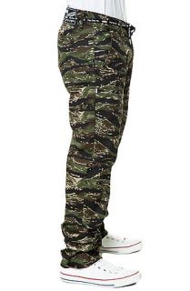 DGK Pants Working Man 4 Chino in Tiger Camo