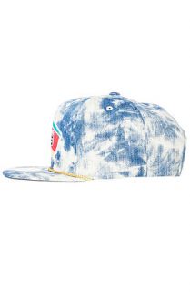 Mitchell & Ness Hat San Antonio Spurs Acid Washed Snapback in Blue