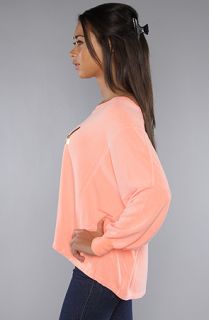 Wildfox The Foxy Nevada Jumper in Neon Coral