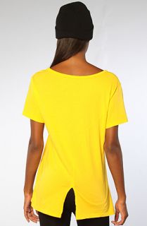 Blood is the New Black Tee in Yellow